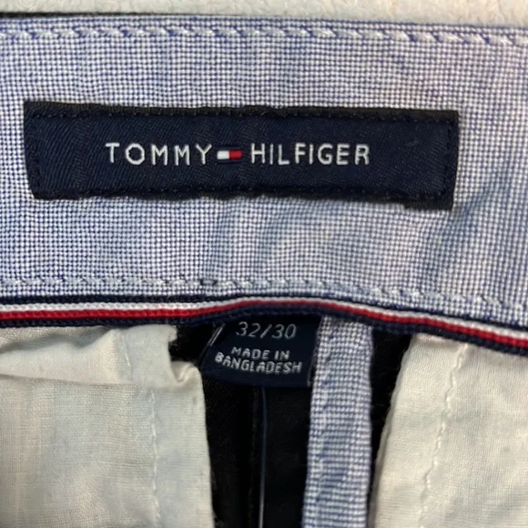 Tommy Hilfiger Brushed Twill Chinos, Black, size 32 x 30 - Picture 9 of 9